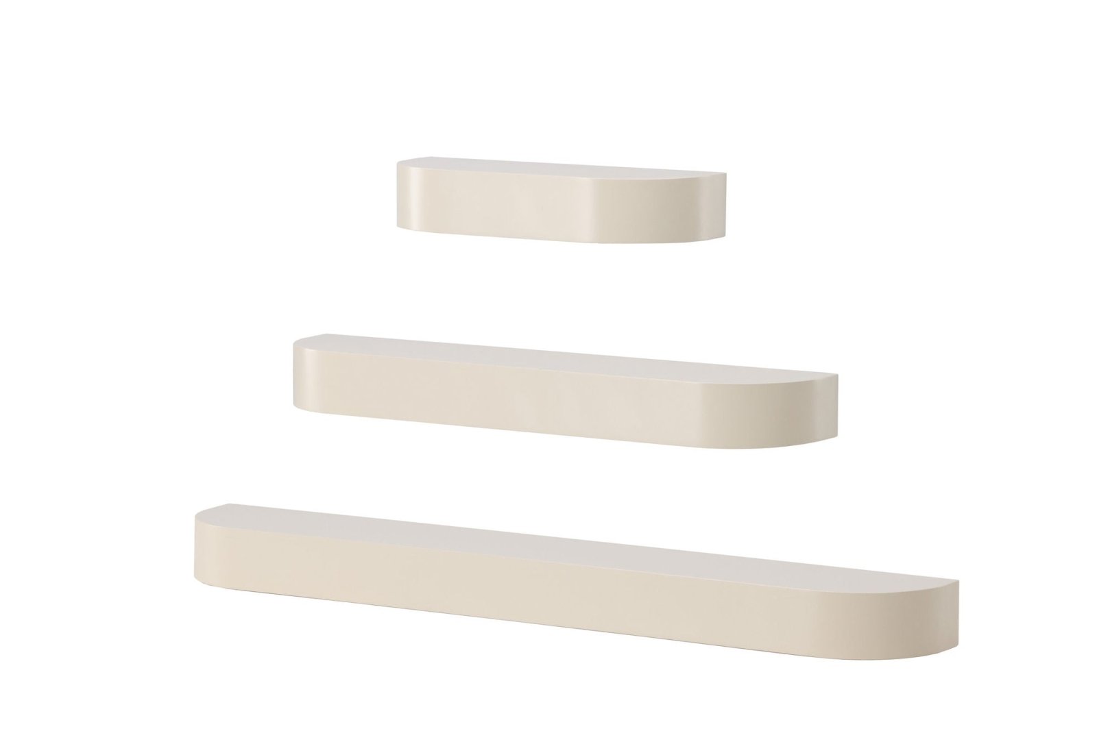Venture Home Glow Hyllor 3 - Pack, Beige - Azalea Home