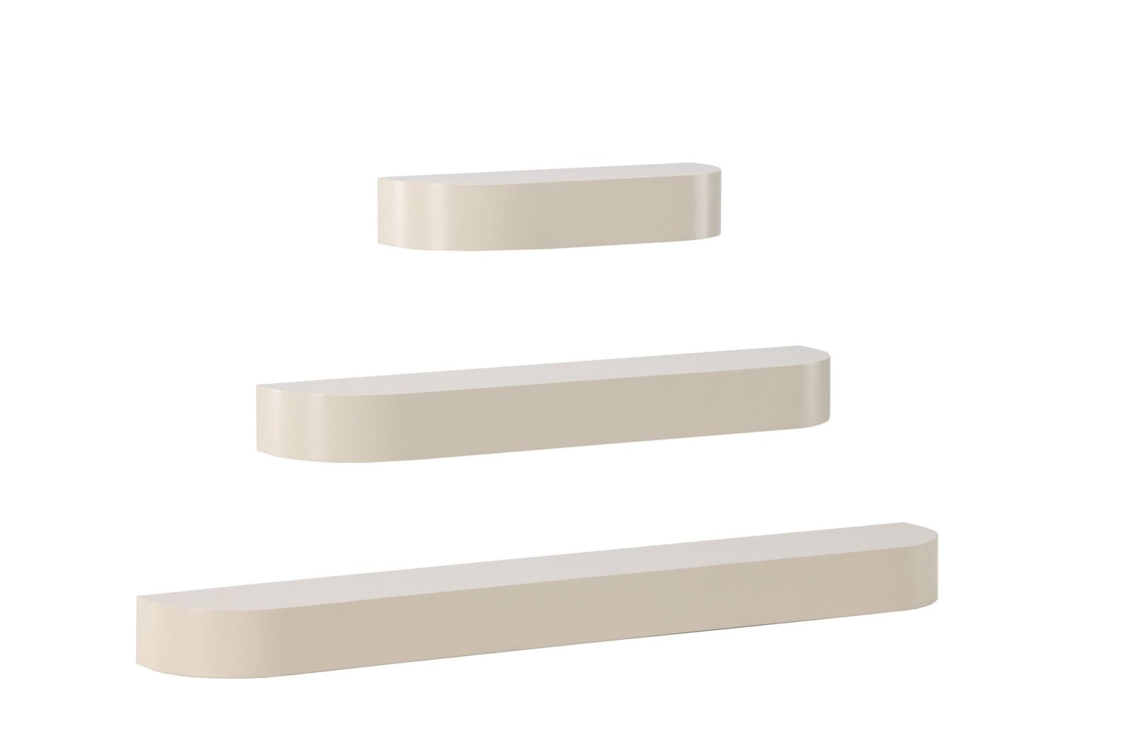 Venture Home Glow Hyllor 3 - Pack, Beige - Azalea Home