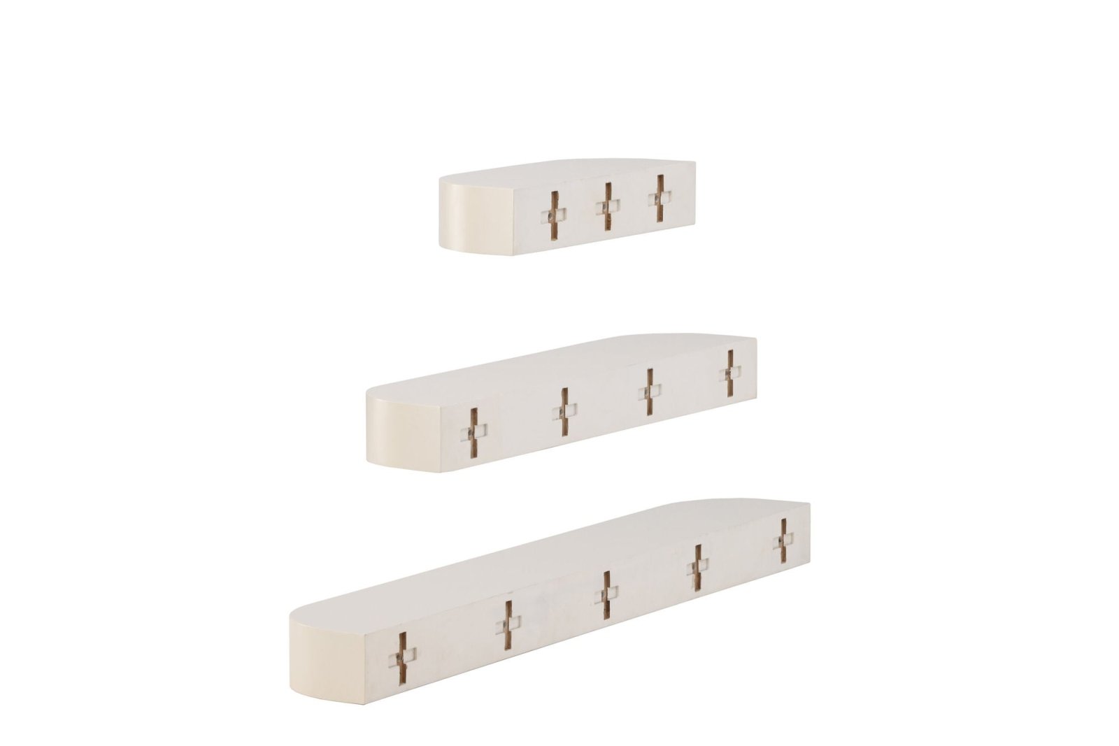Venture Home Glow Hyllor 3 - Pack, Beige - Azalea Home