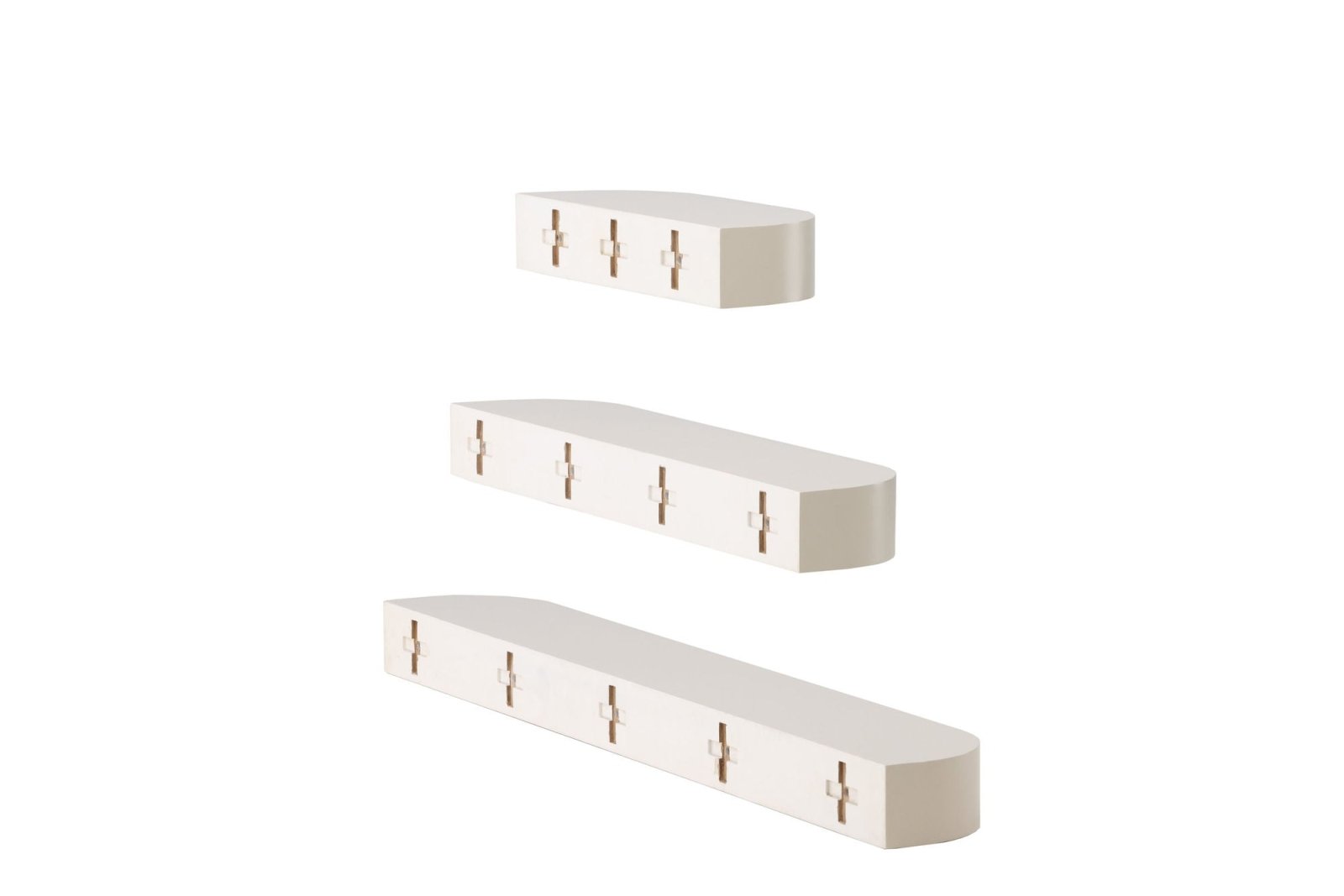 Venture Home Glow Hyllor 3 - Pack, Beige - Azalea Home