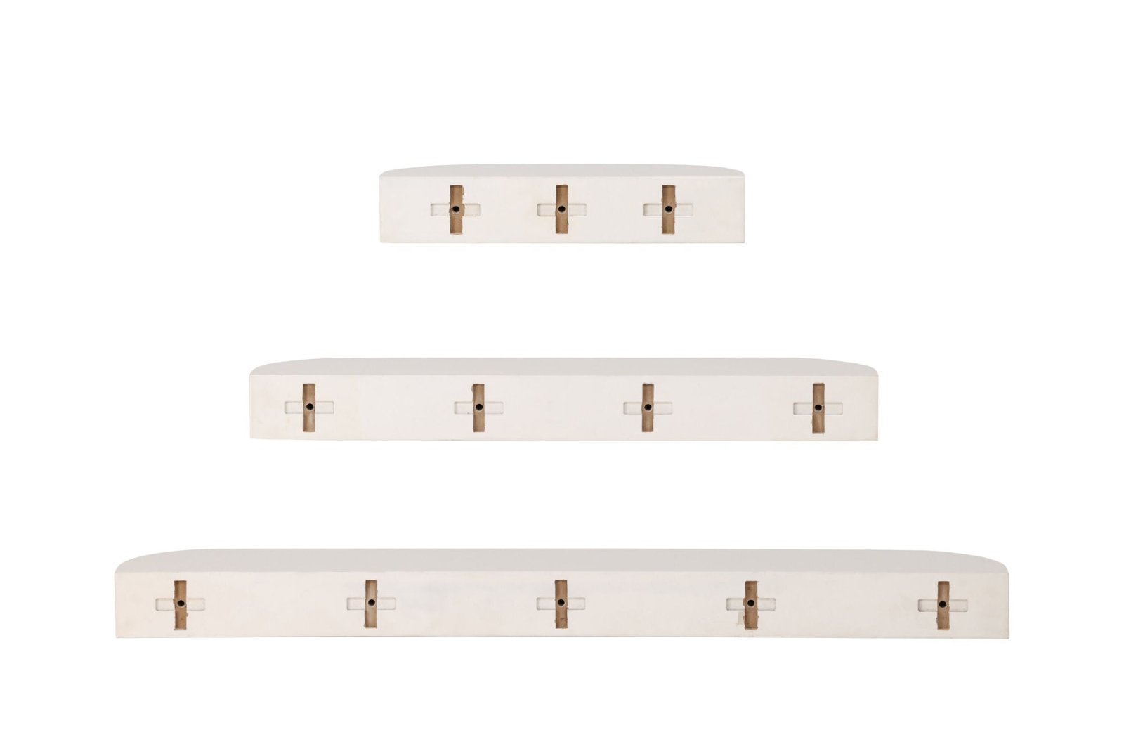 Venture Home Glow Hyllor 3 - Pack, Beige - Azalea Home