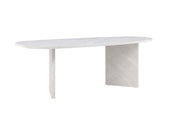 Venture Home Grönvik Matbord 100 x 220, Vit - Azalea Home