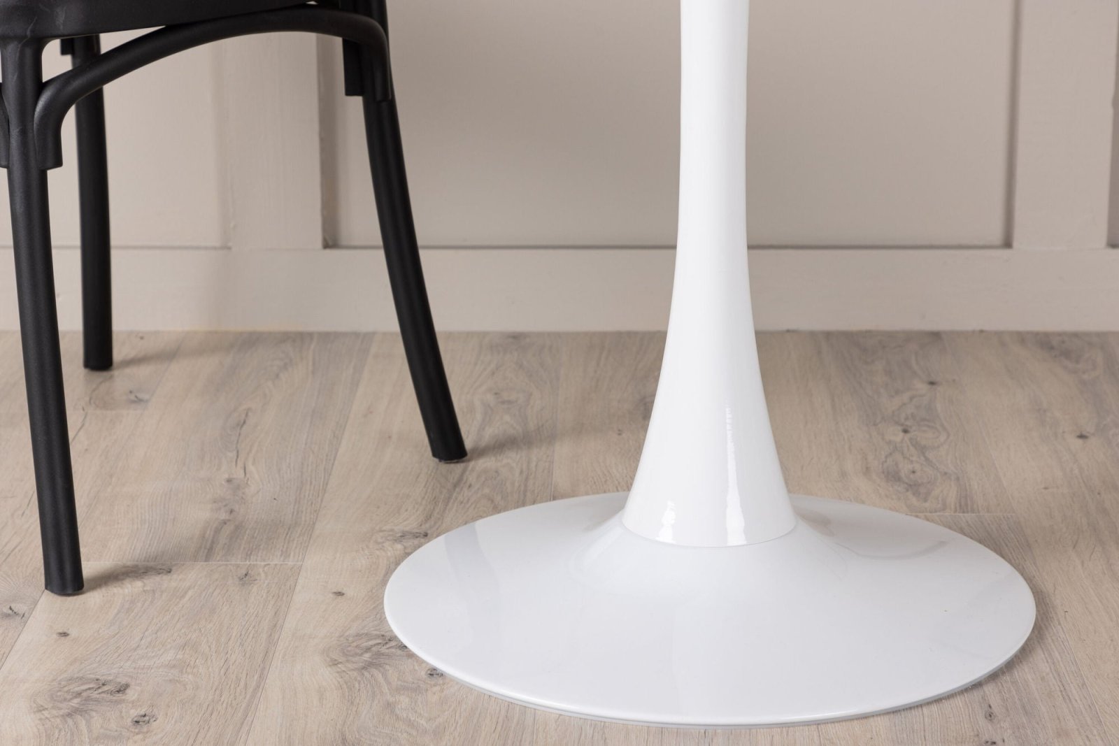 Venture Home Hamden Runt matbord ø80, Vit - Azalea Home