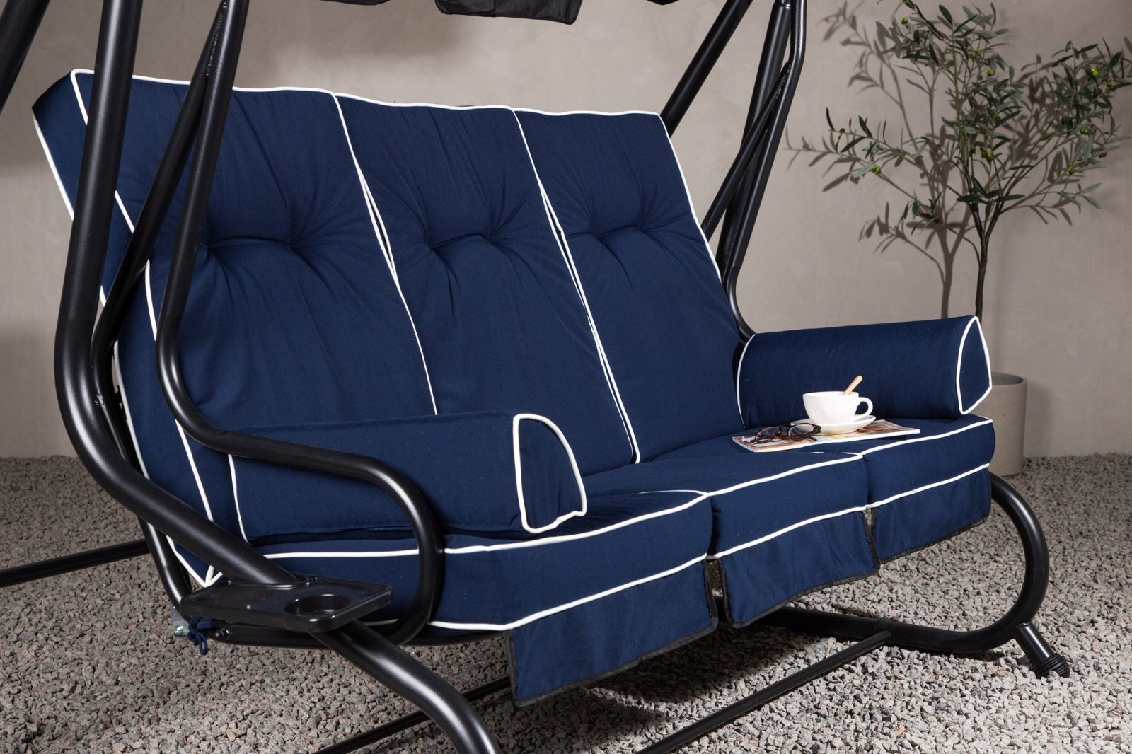 Venture Home Hanna Dynset 165 x 120, Blå - Azalea Home