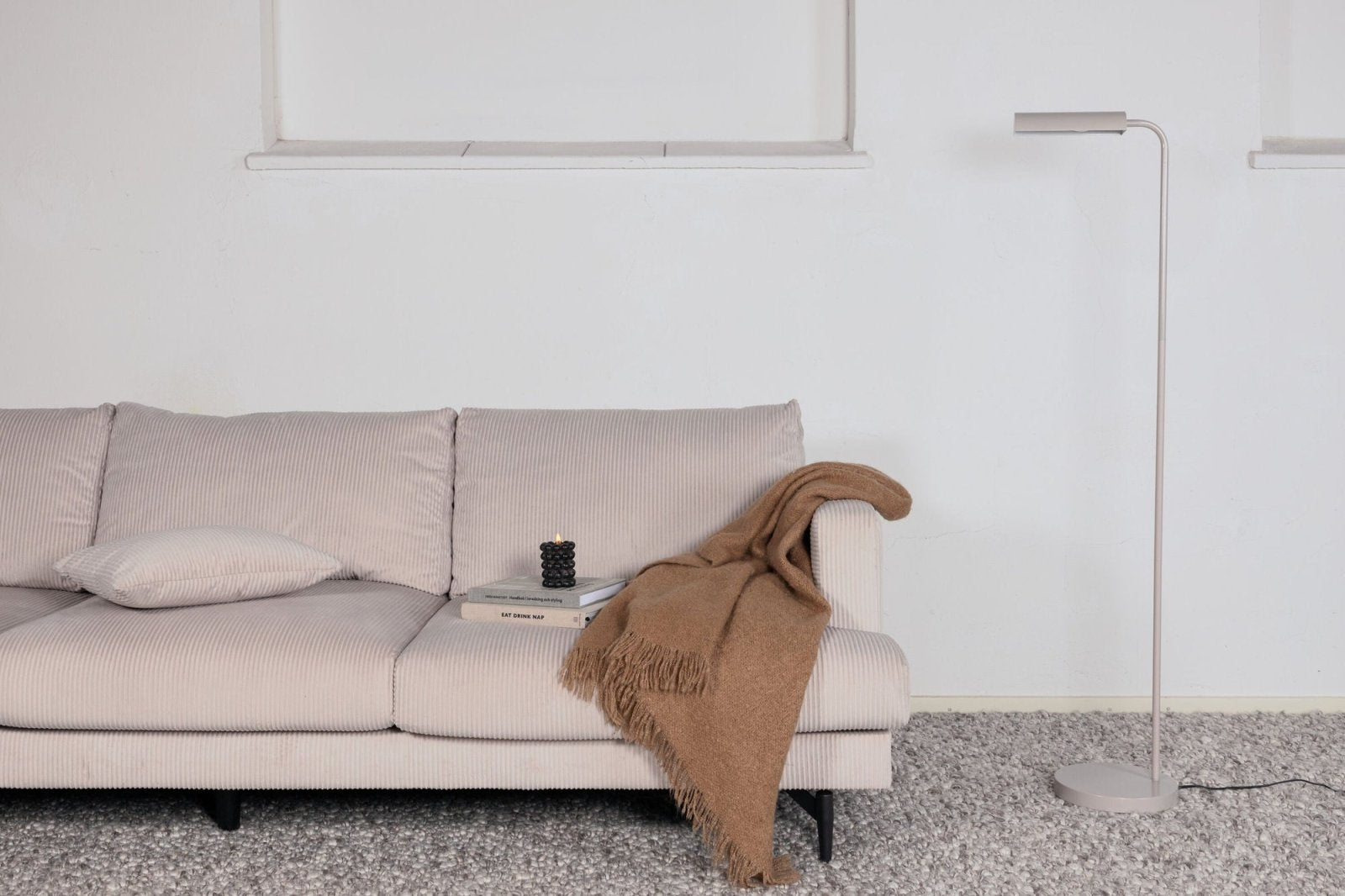 Venture Home Harmonica Golvlampa, Beige - Azalea Home
