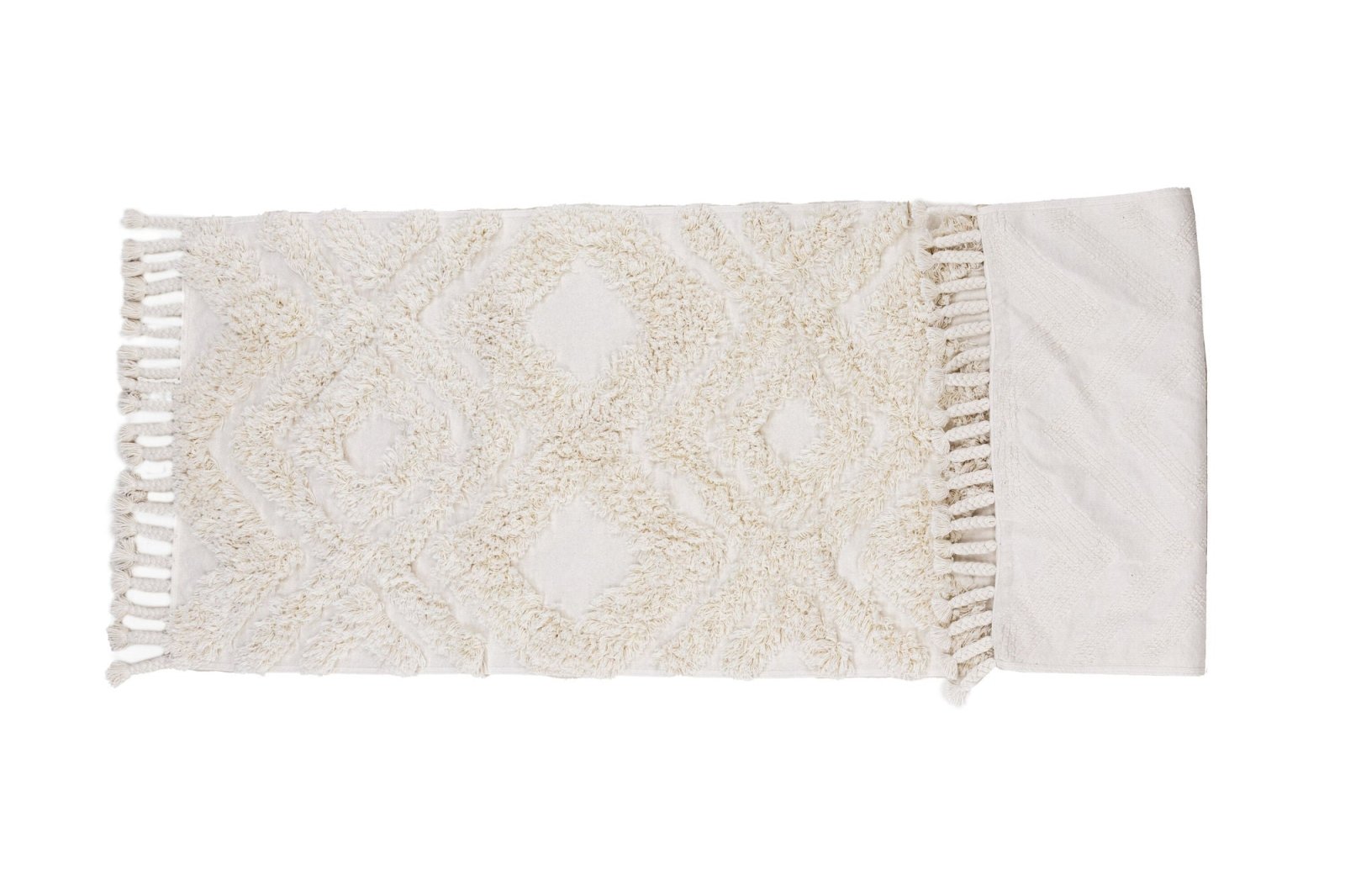 Venture Home Hilma Gångmatta 70 x 200, Vit - Azalea Home