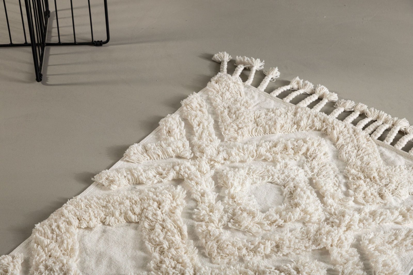 Venture Home Hilma Gångmatta 70 x 200, Vit - Azalea Home