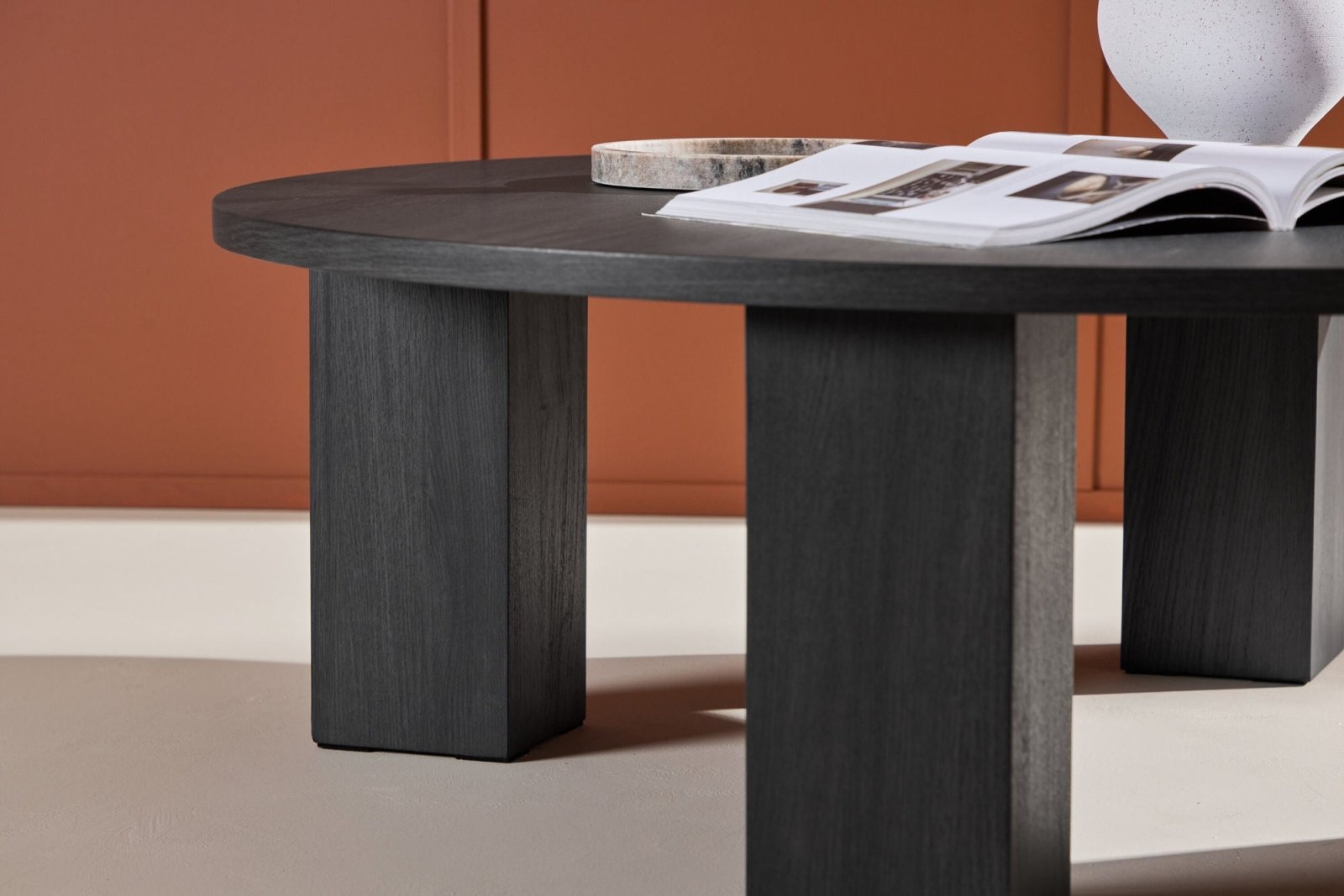 Venture Home Juno Soffbord ø120, Svart - Azalea Home