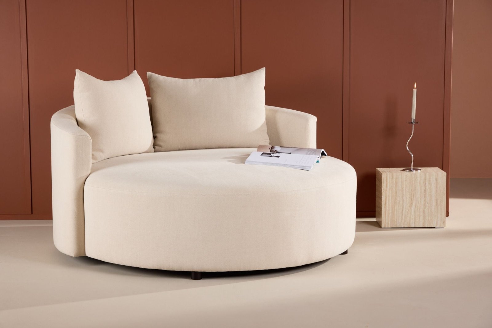 Venture Home Kelso Loveseat Soffa ø150, Beige - Azalea Home