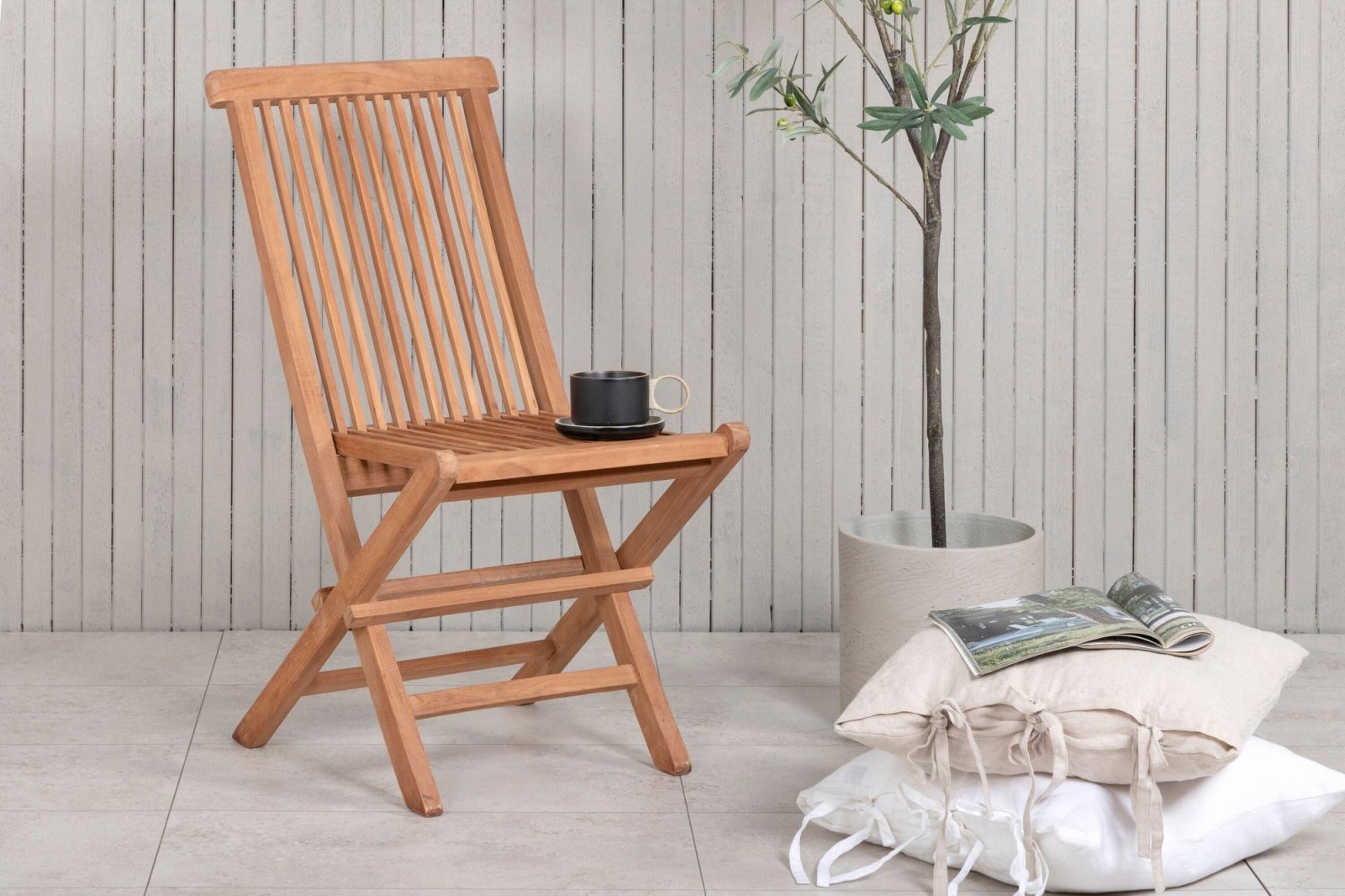 Venture Home Kenya Matstol 2 - Pack, Natur - Azalea Home