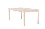 Venture Home Kenya Trädgårdsbord 180x90, Vitputsad - Azalea Home