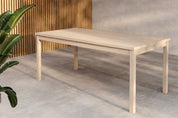 Venture Home Kenya Trädgårdsbord 180x90, Vitputsad - Azalea Home