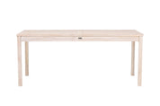 Venture Home Kenya Trädgårdsbord 180x90, Vitputsad - Azalea Home