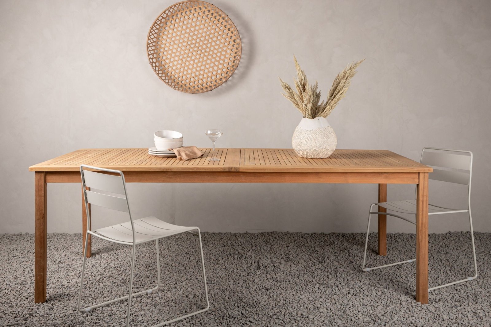 Venture Home Kenya Trädgårdsbord 220x100, Natur - Azalea Home
