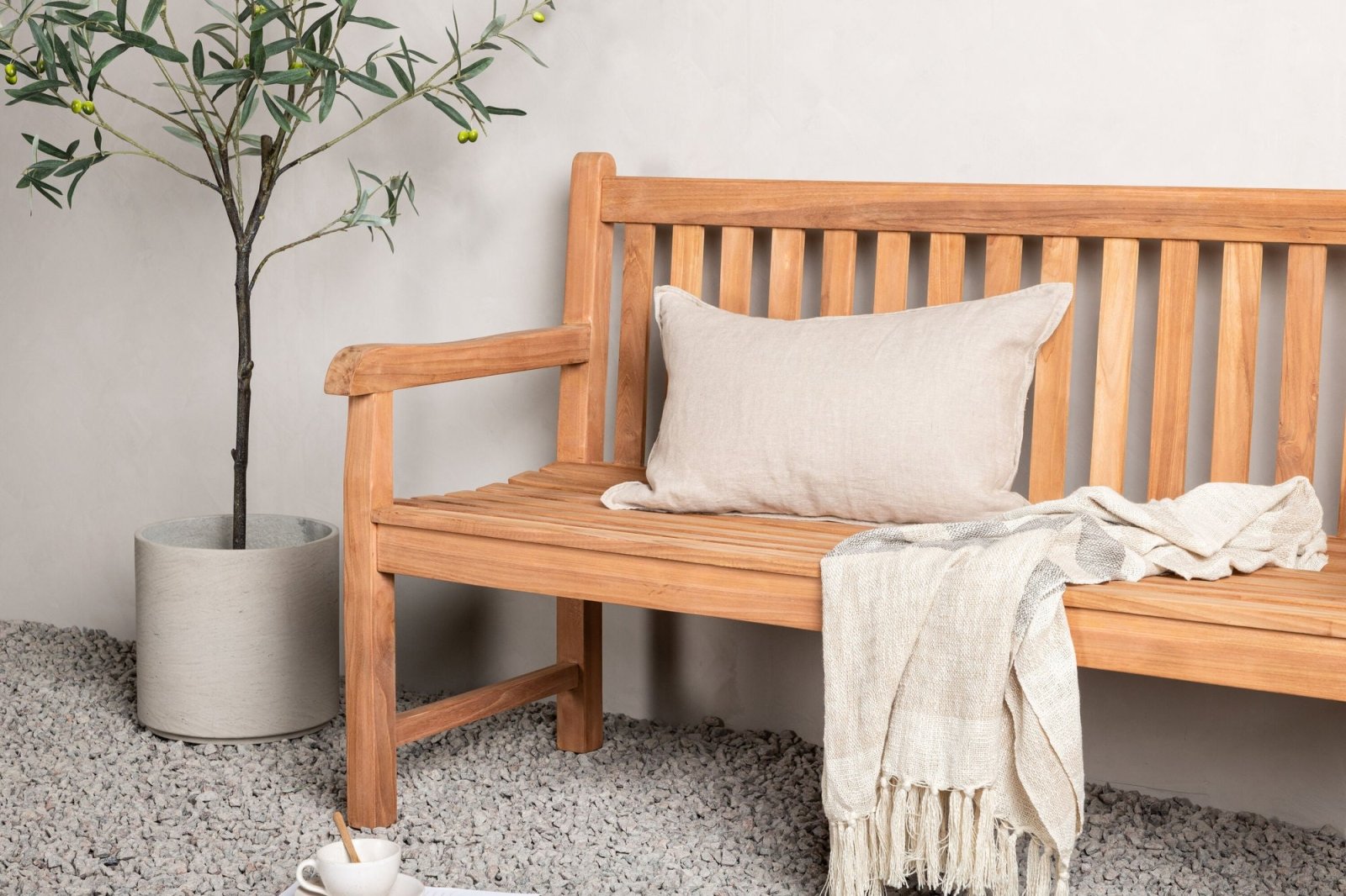 Venture Home Kenya Utomhusbänk 150 x 62, Natur - Azalea Home