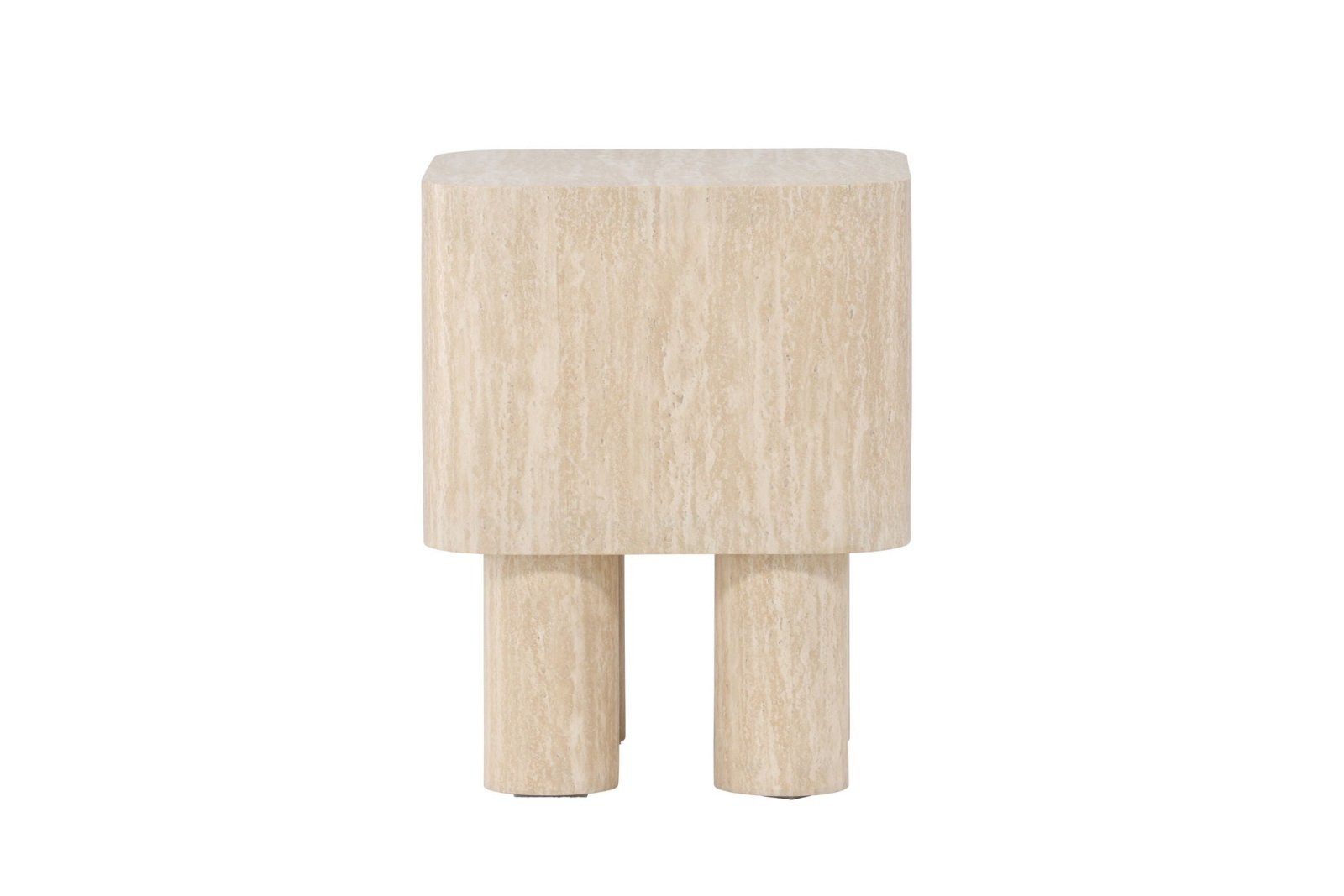 Venture Home Klirou Sidobord 40 x 40, Beige - Azalea Home