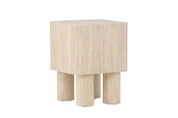 Venture Home Klirou Sidobord 40 x 40, Beige - Azalea Home