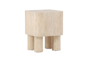 Venture Home Klirou Sidobord 40 x 40, Beige - Azalea Home