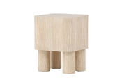 Venture Home Klirou Sidobord 40 x 40, Beige - Azalea Home