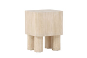 Venture Home Klirou Sidobord 40 x 40, Beige - Azalea Home