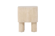 Venture Home Klirou Sidobord 40 x 40, Beige - Azalea Home
