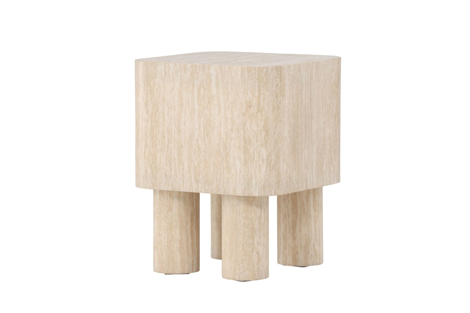 Venture Home Klirou Sidobord 40 x 40, Beige - Azalea Home