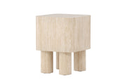 Venture Home Klirou Sidobord 40 x 40, Beige - Azalea Home