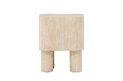 Venture Home Klirou Sidobord 40 x 40, Beige - Azalea Home