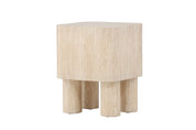 Venture Home Klirou Sidobord 40 x 40, Beige - Azalea Home
