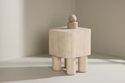 Venture Home Klirou Sidobord 40 x 40, Beige - Azalea Home