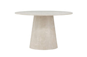 Venture Home Lanzo Matbord ø120, Beige - Azalea Home