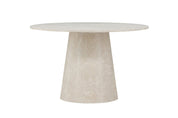 Venture Home Lanzo Matbord ø120, Beige - Azalea Home