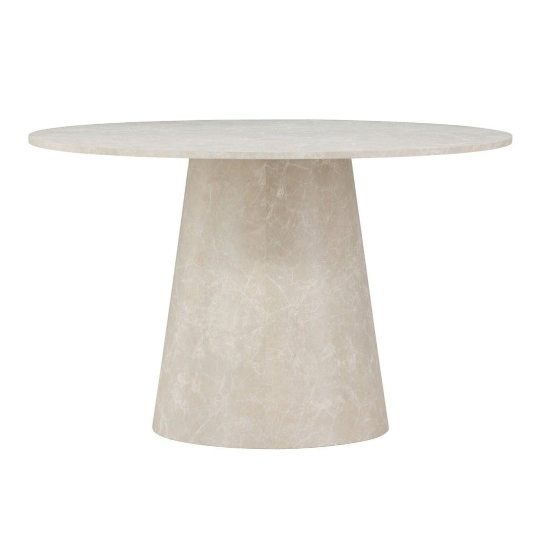Venture Home Lanzo Matbord ø120, Beige - Azalea Home