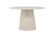 Venture Home Lanzo Matbord ø120, Beige - Azalea Home