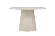 Venture Home Lanzo Matbord ø120, Beige - Azalea Home