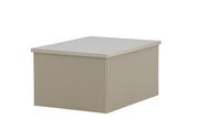 Venture Home Lenox Sidobord 80 x 60, Beige - Azalea Home