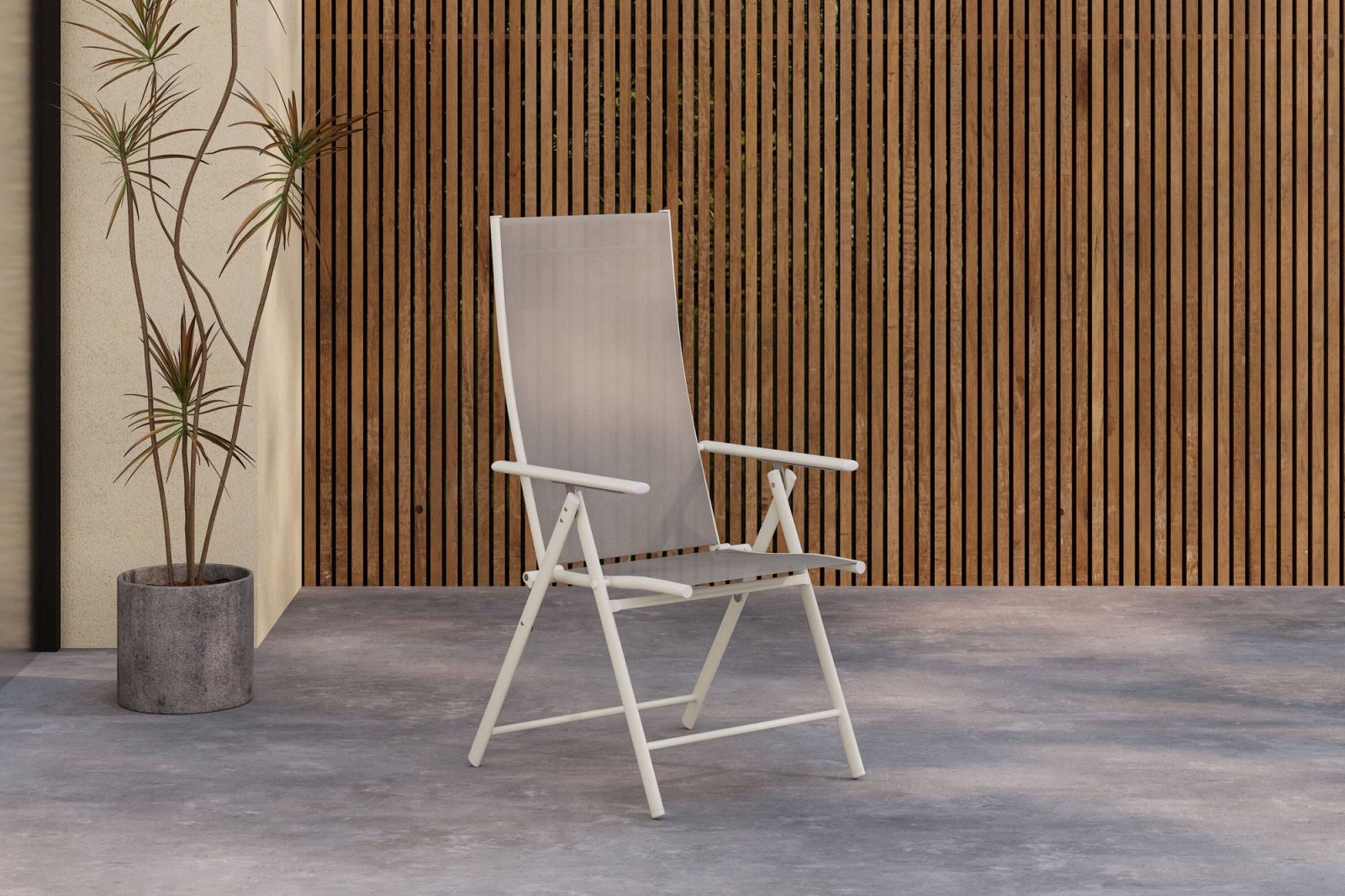 Venture Home Levanzo Trädgårdsstol 2 - Pack, Beige - Azalea Home