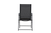 Venture Home Levanzo Trädgårdsstol 2 - Pack, Svart - Azalea Home