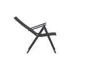 Venture Home Levanzo Trädgårdsstol 2 - Pack, Svart - Azalea Home