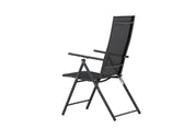 Venture Home Levanzo Trädgårdsstol 2 - Pack, Svart - Azalea Home