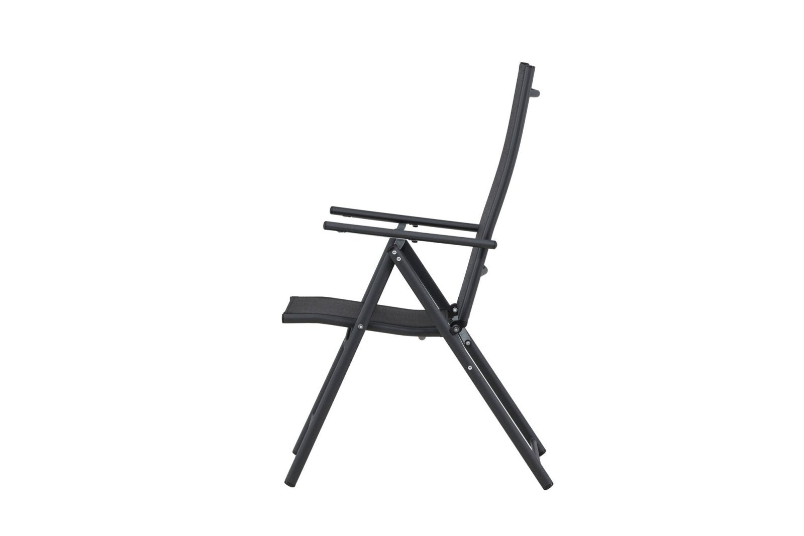 Venture Home Levanzo Trädgårdsstol 2 - Pack, Svart - Azalea Home