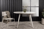 Venture Home Lina Utebord ø120, Beige - Azalea Home