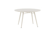 Venture Home Lina Utebord ø120, Beige - Azalea Home