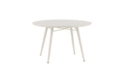 Venture Home Lina Utebord ø120, Beige - Azalea Home
