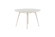 Venture Home Lina Utebord ø120, Beige - Azalea Home