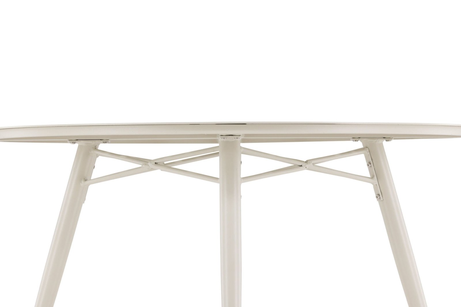Venture Home Lina Utebord ø120, Beige - Azalea Home