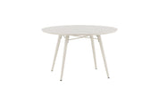 Venture Home Lina Utebord ø120, Beige - Azalea Home