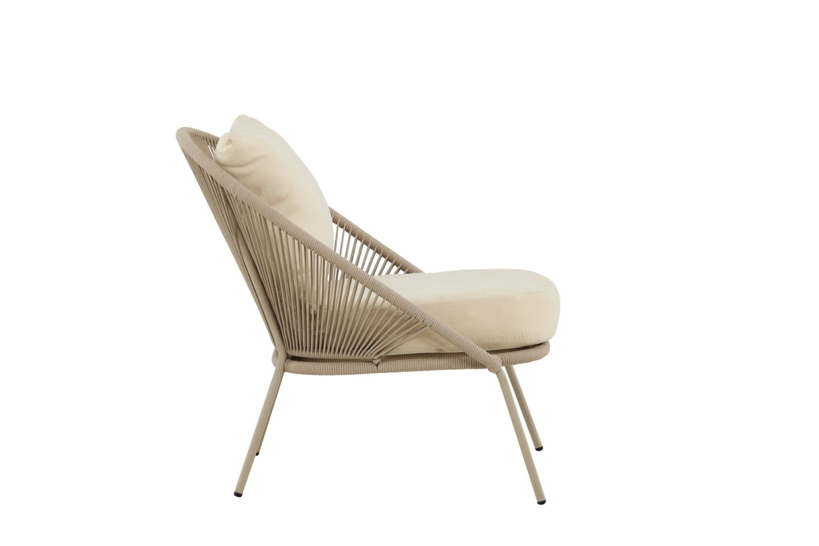 Venture Home Lindos Loungestol 2 - Pack, Beige - Azalea Home