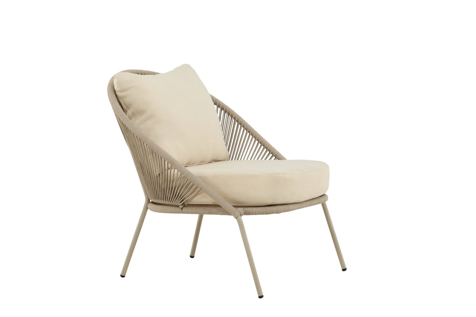 Venture Home Lindos Loungestol 2 - Pack, Beige - Azalea Home