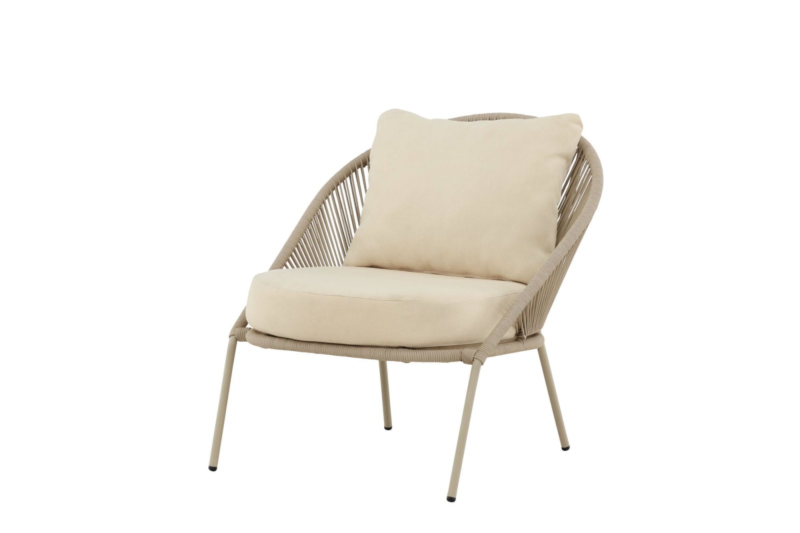 Venture Home Lindos Loungestol 2 - Pack, Beige - Azalea Home
